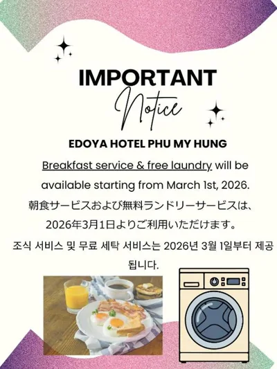 Edoya Hotel Phu My Hung - Complimentary Breakfast, Minibar, Laundry – Fotos 2